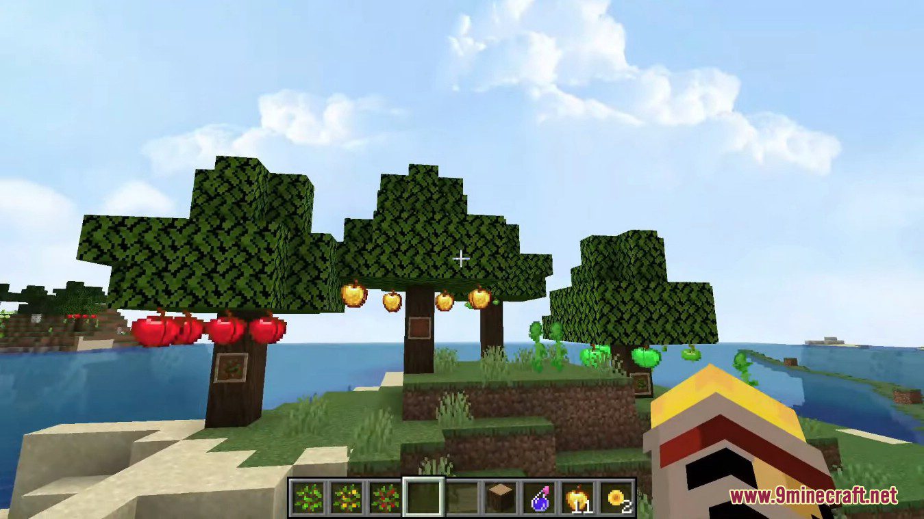 Apple Trees Revived Mod (1.19.4, 1.18.2) - Easy Way of Getting Apples 8