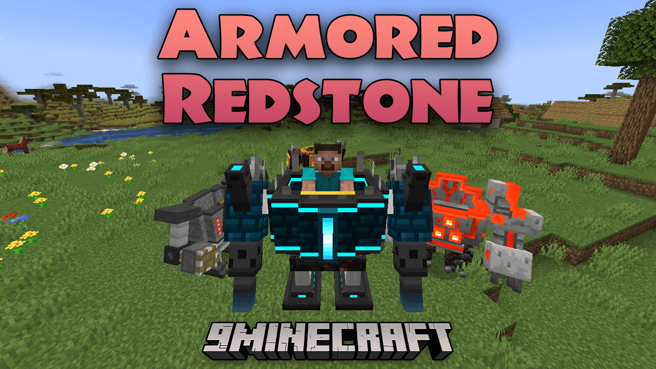 Armored Redstone Mod (1.20.1, 1.19.3) - Forge Your Path With Redstone-Powered Adventures! 1