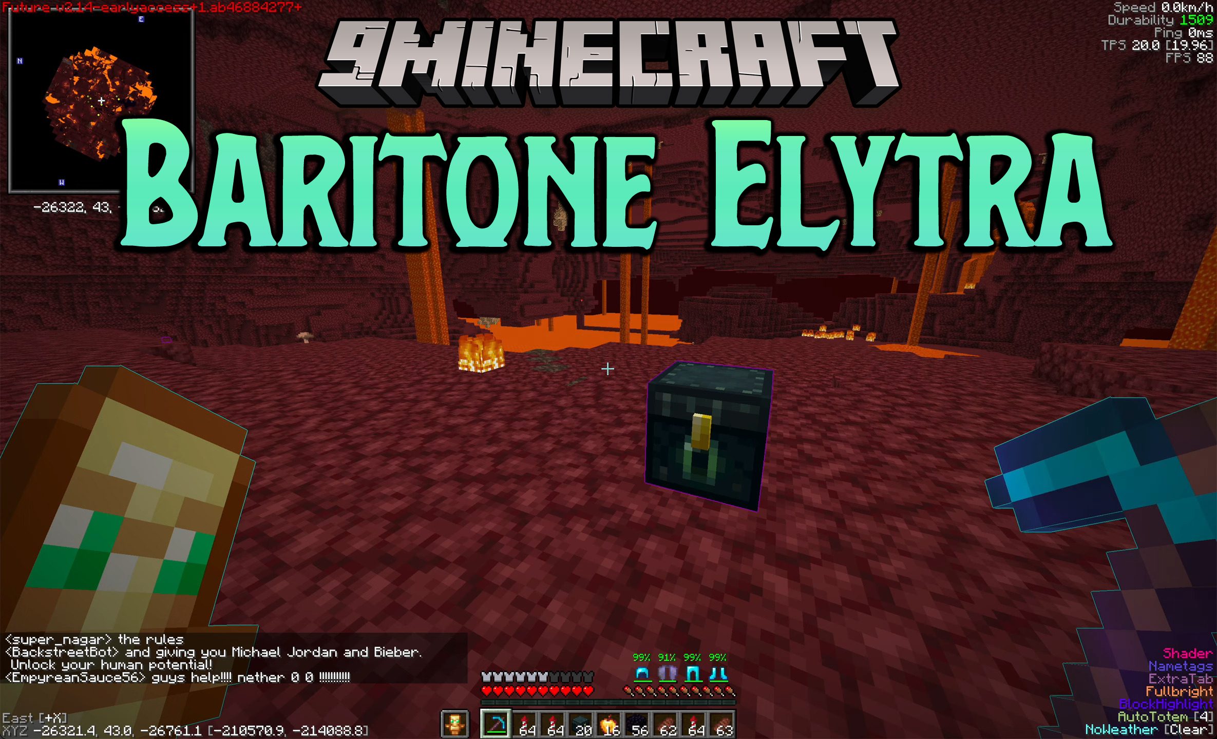 Baritone Elytra Client Mod (1.20.1, 1.19.4) - Using for 2b2t Servers 1