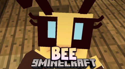 Bee Mod (1.12.2) – Golden Bee Girl with Her Chest Thumbnail