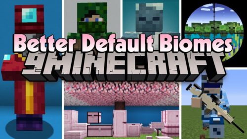 Better Default Biomes Mod (1.20.2, 1.20.1) – Enhance the Vanilla World Thumbnail