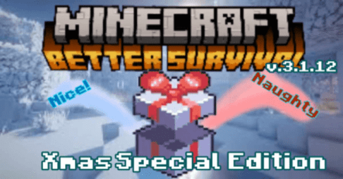 Better Survival Addon (1.20) – MCPE/Bedrock Mod Thumbnail