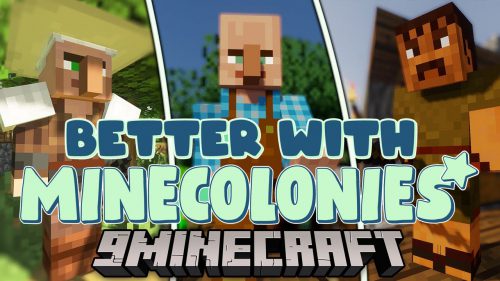 Better With Minecolonies Mod (1.19.2, 1.18.2) – Custom Recipes and Other Stuff Thumbnail