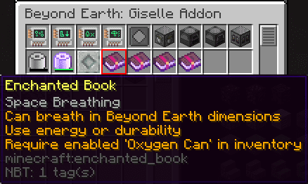 Beyond Earth Giselle Addon Mod (1.19.2, 1.18.2) - Space-BossTools Addon 23