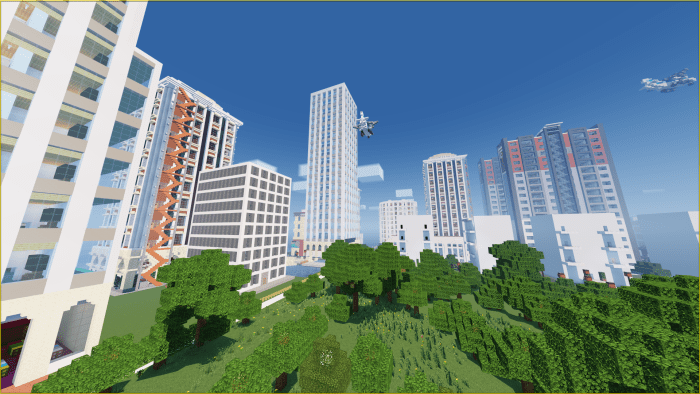 Big City Of New NordLand Map (1.20) - MCPE/Bedrock 6