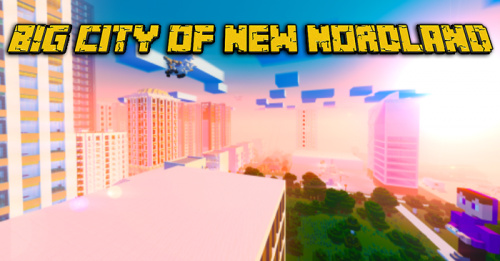 Big City Of New NordLand Map (1.20) – MCPE/Bedrock Thumbnail