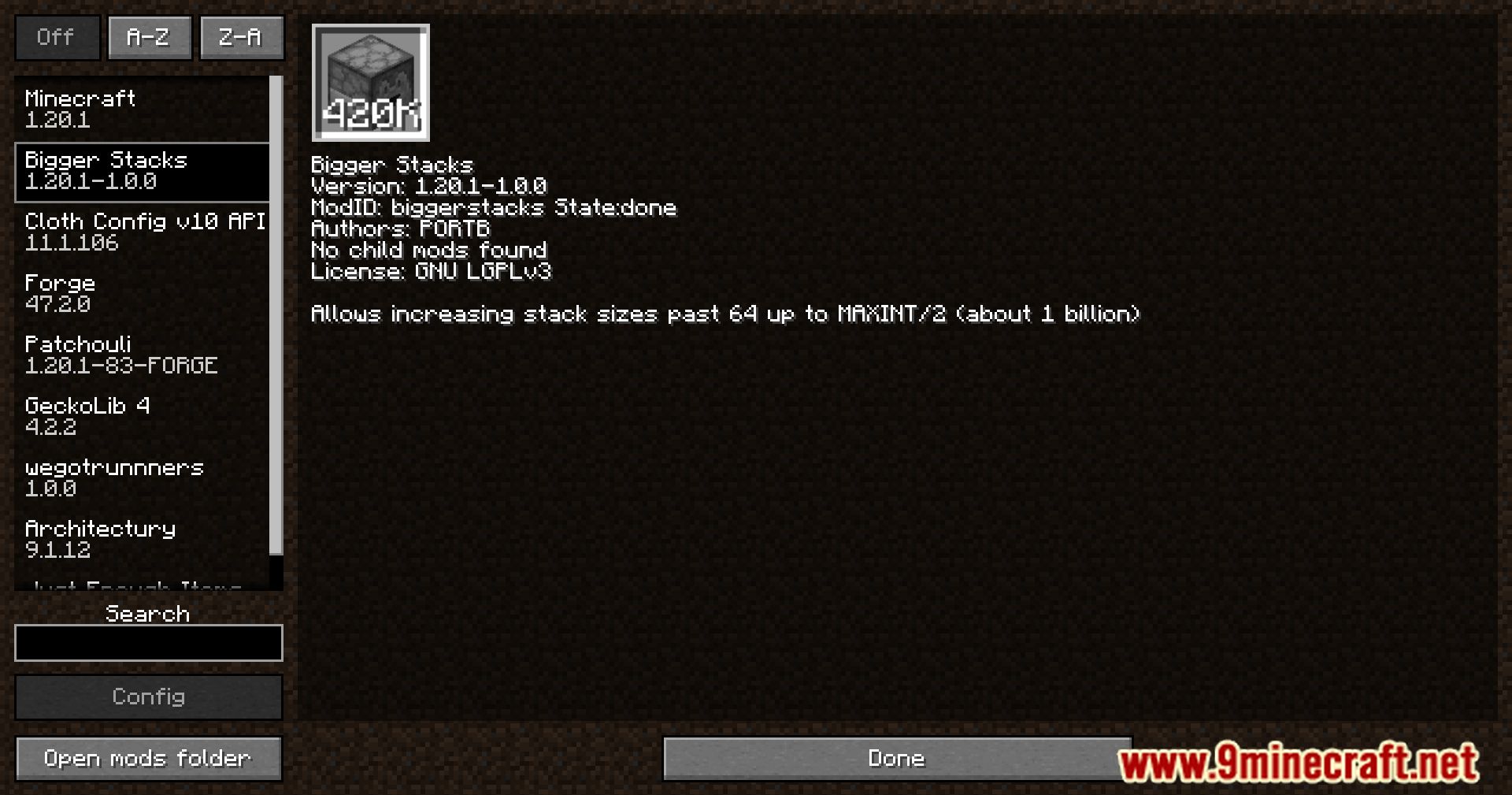 Bigger Stacks Mod (1.20.1, 1.19.4) - Tailoring Stack Sizes In Minecraft 2