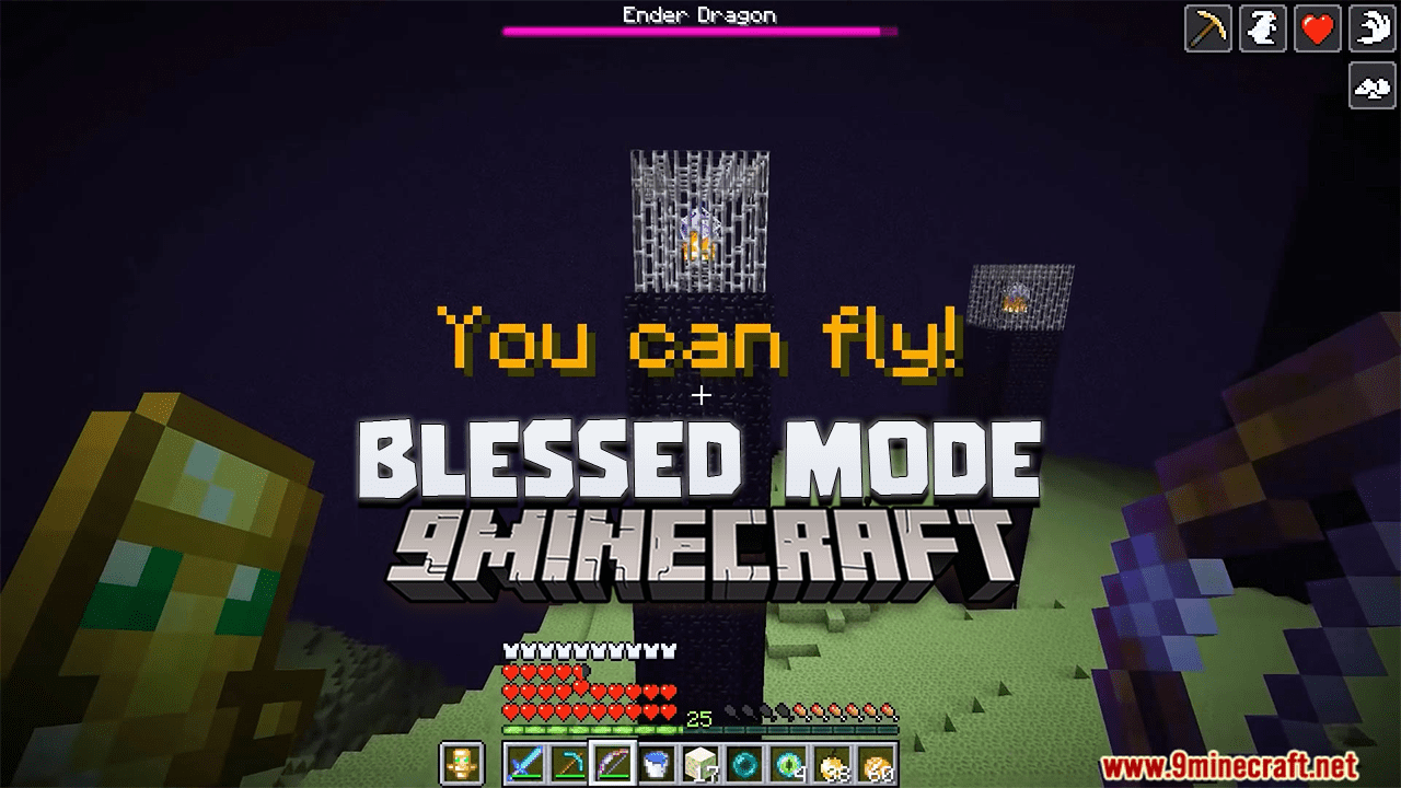 Blessed Mode Data Pack (1.19.4) - Unleash the Holy Trials! 1