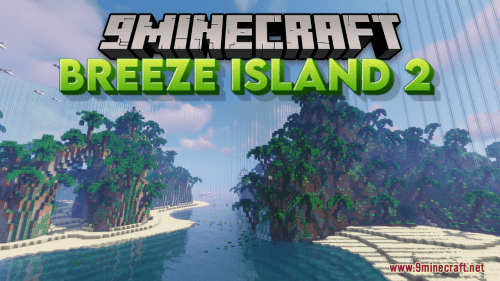Breeze Island 2 Map (1.21.1, 1.20.1) – Survival Games Map Thumbnail