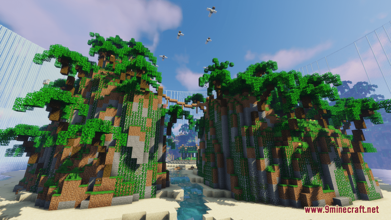 Breeze Island 2 Map (1.20.4, 1.19.4) - Survival Games Map 5