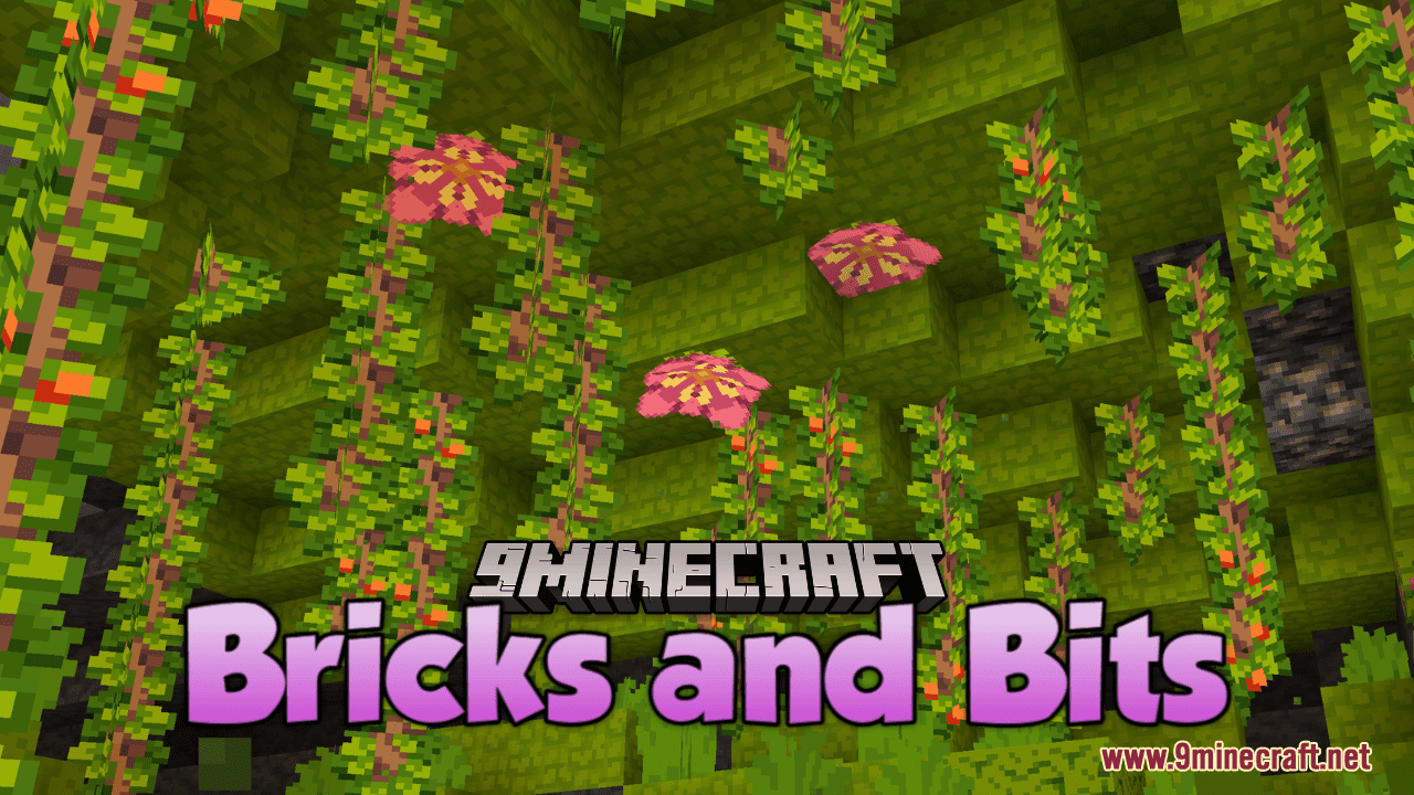 Bricks and Bits Resource Pack (1.20.6, 1.20.1) - Texture Pack 1