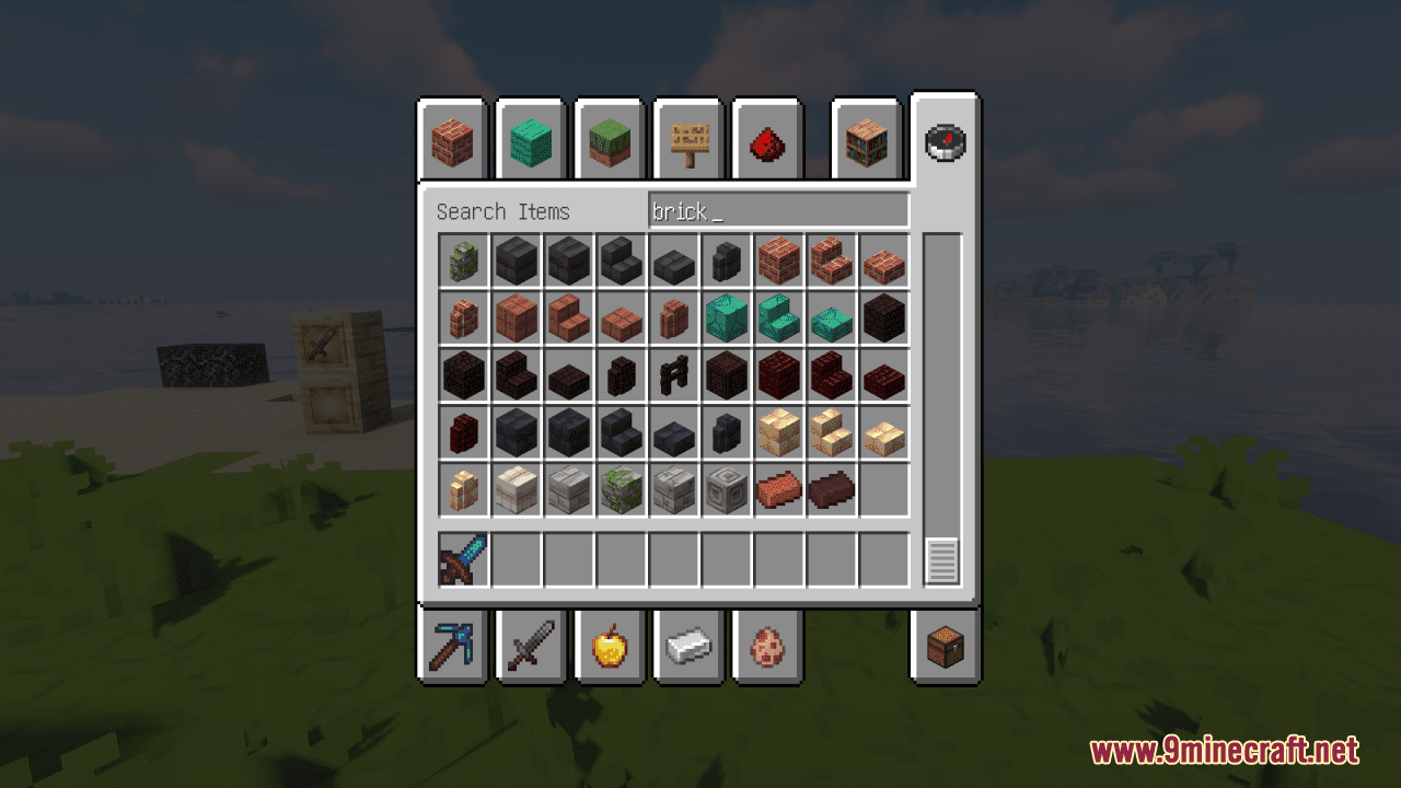 Bricks and Bits Resource Pack (1.20.6, 1.20.1) - Texture Pack 13