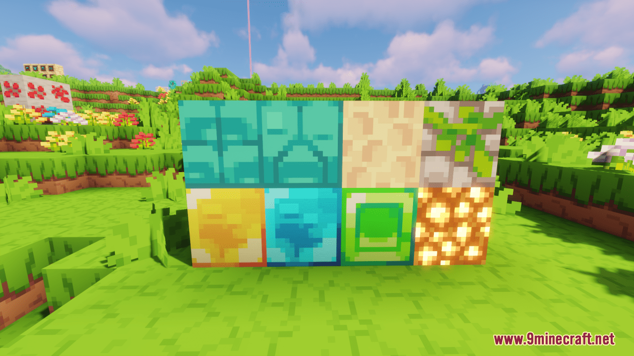 Bricks and Bits Resource Pack (1.20.6, 1.20.1) - Texture Pack 5