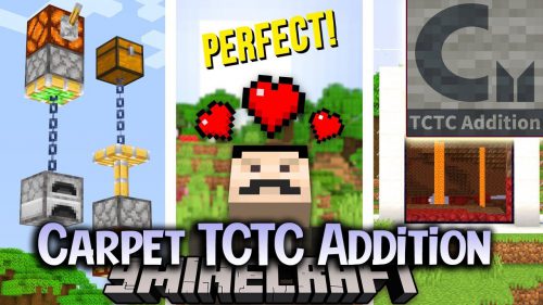 Carpet TCTC Addition Mod (1.20.4, 1.19.4) – The Cat Town Craft Addon Thumbnail