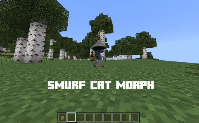 Cat Smurf Meme Addon (1.20, 1.19) - MCPE/Bedrock Mod 4