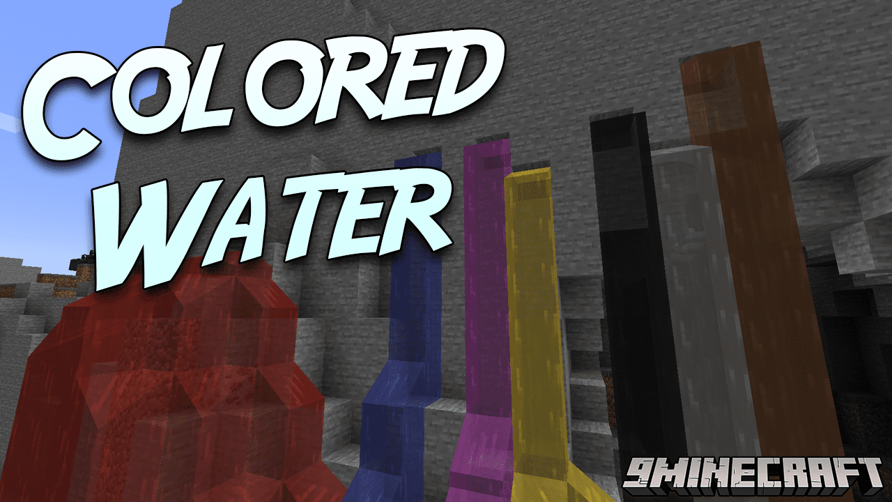 Colored Water Mod (1.20.1, 1.19.4) - Splash Your World With Vibrant Creativity! 1