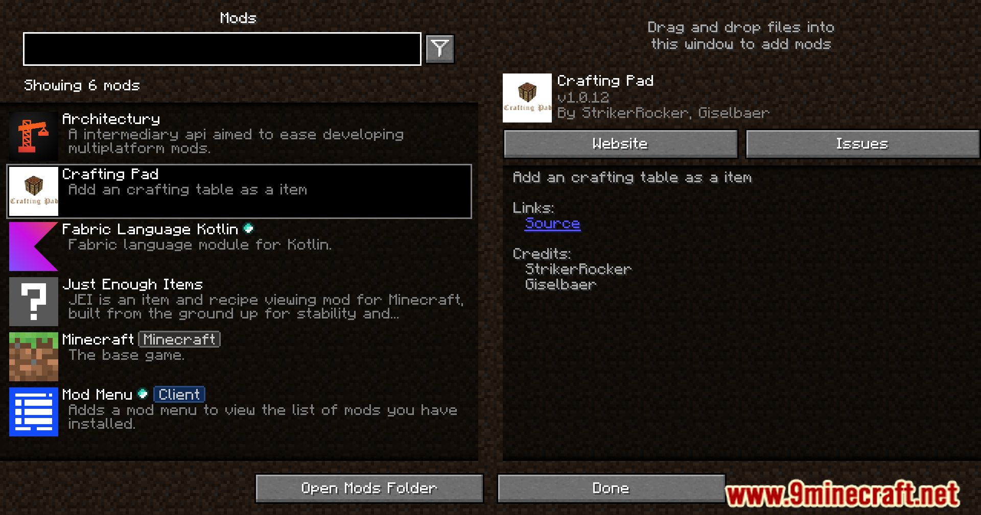 CraftingPad Mod (1.20.4, 1.19.2) - Crafting Unleashed! 2