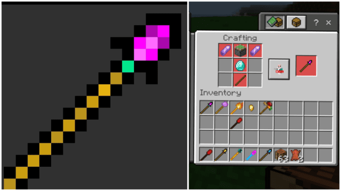 Crazy Wands Addon (1.20, 1.19) - MCPE/Bedrock Mod 4