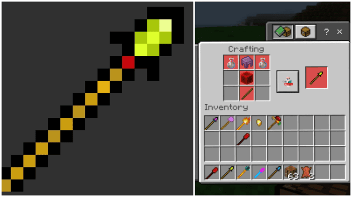 Crazy Wands Addon (1.20, 1.19) - MCPE/Bedrock Mod 6