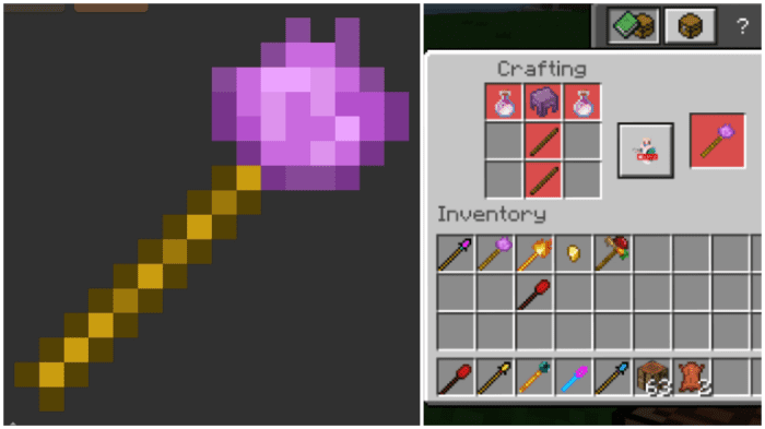 Crazy Wands Addon (1.20, 1.19) - MCPE/Bedrock Mod 7