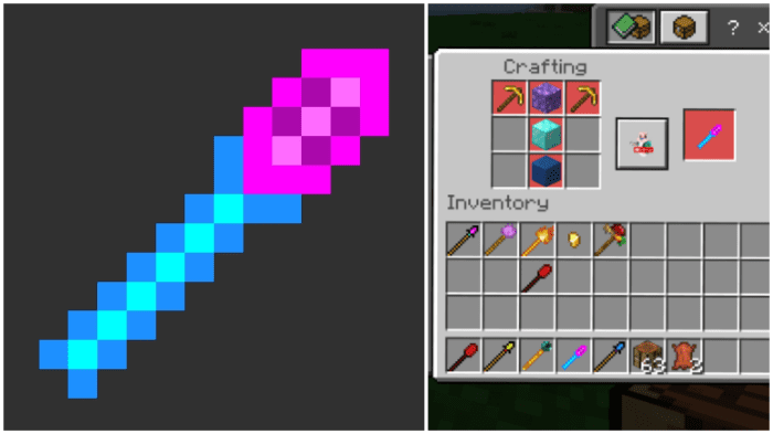 Crazy Wands Addon (1.20, 1.19) - MCPE/Bedrock Mod 8