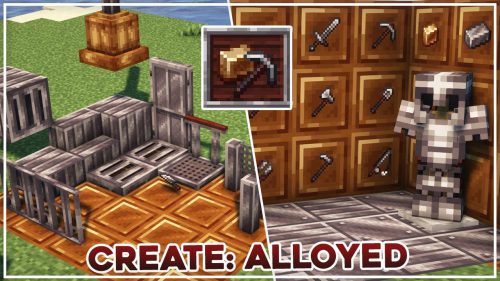 Create Alloyed Mod (1.19.2, 1.18.2) – New Metals Bronze and Steel Thumbnail