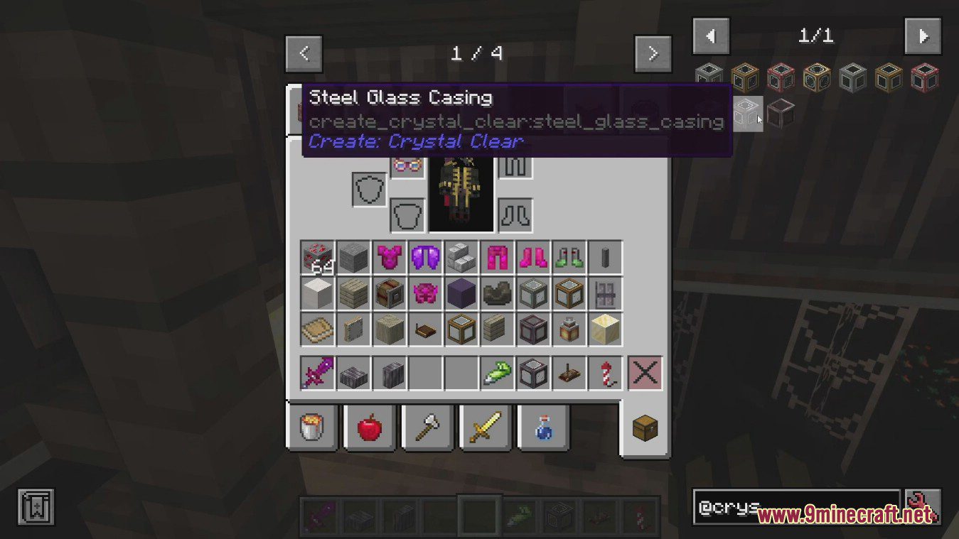 Create Crystal Clear Mod (1.19.2, 1.18.2) - Glass Casings to Create 9