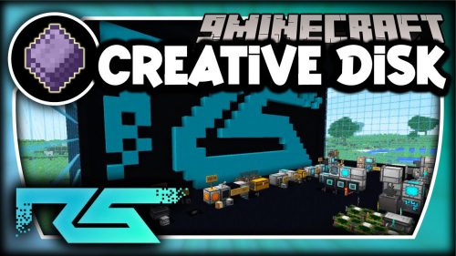 Creative Disk Mod (1.19.2, 1.18.2) – Contain All The Items In Game Thumbnail