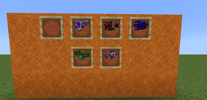 Cybernetic Guns Addon (1.20, 1.19) - MCPE/Bedrock Mod 8