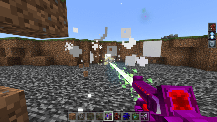 Cybernetic Guns Addon (1.20, 1.19) - MCPE/Bedrock Mod 10