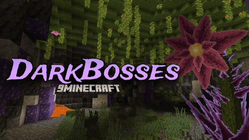 DarkBosses Mod (1.20.1, 1.18.2) – Enhanced Information And Rewards! Thumbnail