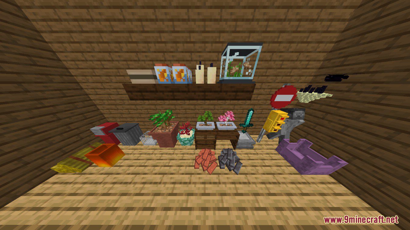 Decoration and Furniture Mod (1.19.4, 1.18.2) - All Kinds of Decorations 6