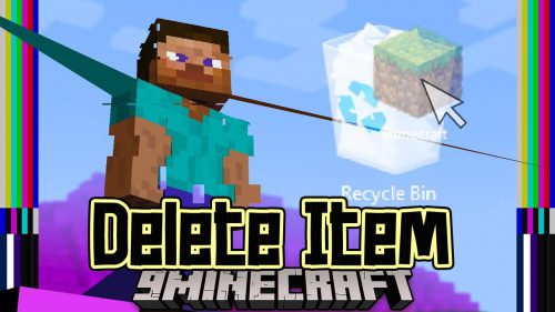 Delete Item Mod (1.19.4, 1.18.2) – ItemStack Deleting for Servers Thumbnail