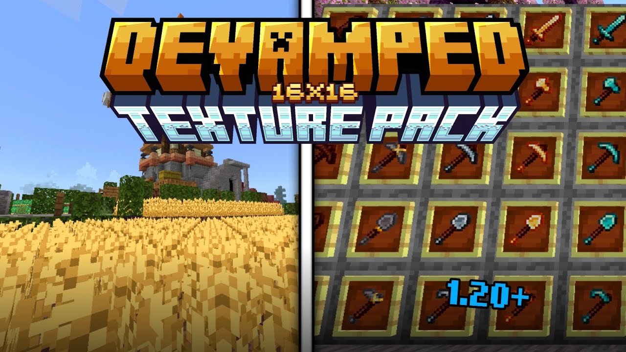 Devamped 16x Texture Pack (1.20) - MCPE/Bedrock 1