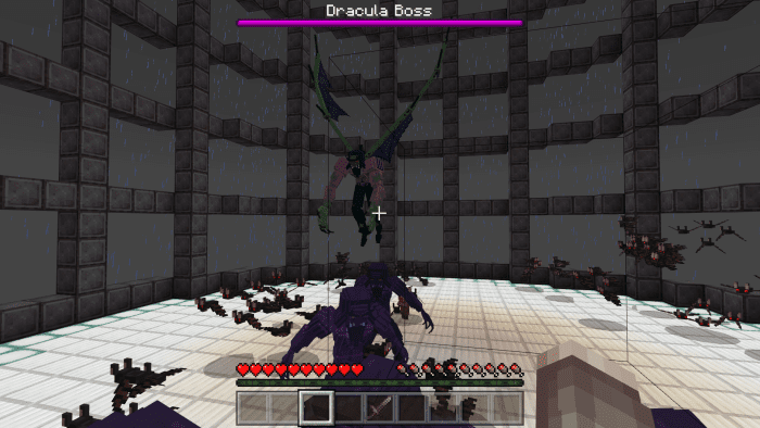 Dracula Vampire: Final Boss Addon (1.20, 1.19) - MCPE/Bedrock Mod 5