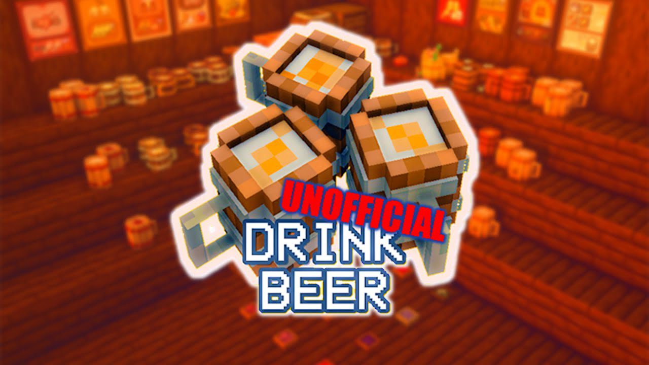 Drink Beer Clockwerk Edition Mod (1.19.2, 1.18.2) - Let's Drink 1