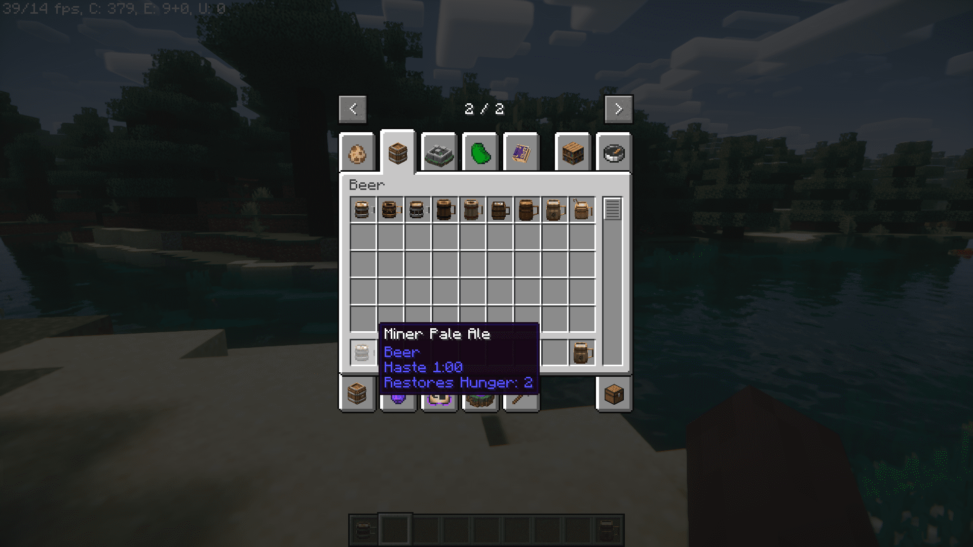 Drink Beer Refill Mod (1.20.1, 1.19.4) - Beer Mugs & Drunk Effects 13