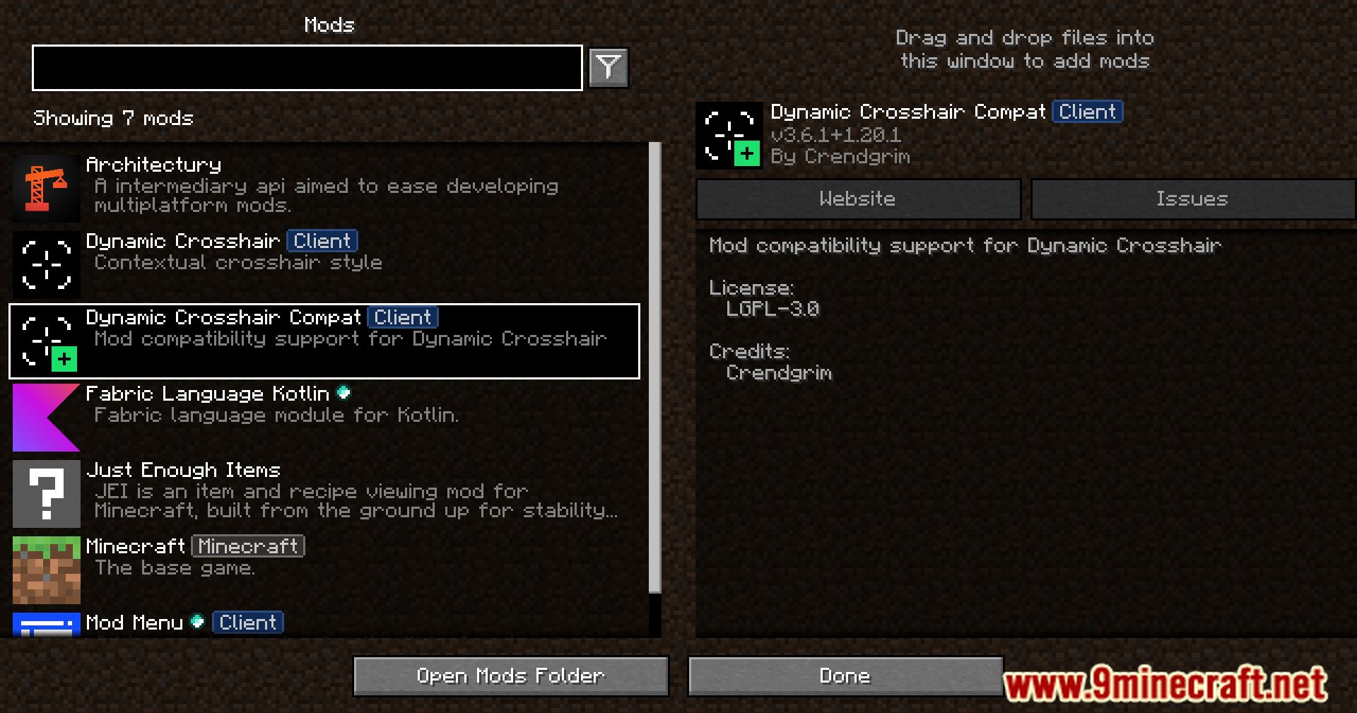 Dynamic Crosshair Compat Mod (1.20.4, 1.19.4) - Precision Meets Versatility 2