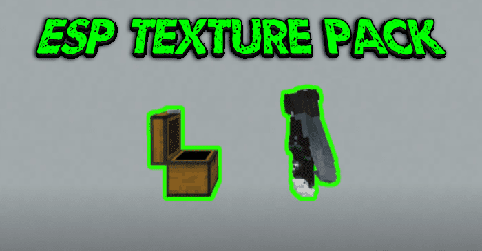 ESP Texture Pack (1.20) - MCPE/Bedrock 1