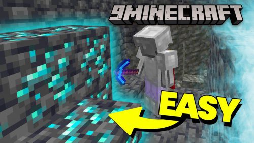 Easy Diamond Mod (1.21.1, 1.20.1) – Easy Way to Craft Diamonds Thumbnail