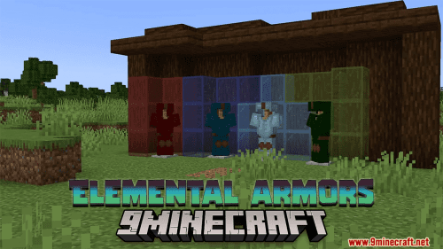 Elemental Armors Data Pack (1.20.4, 1.19.4) – Unleash the Power Within! Thumbnail