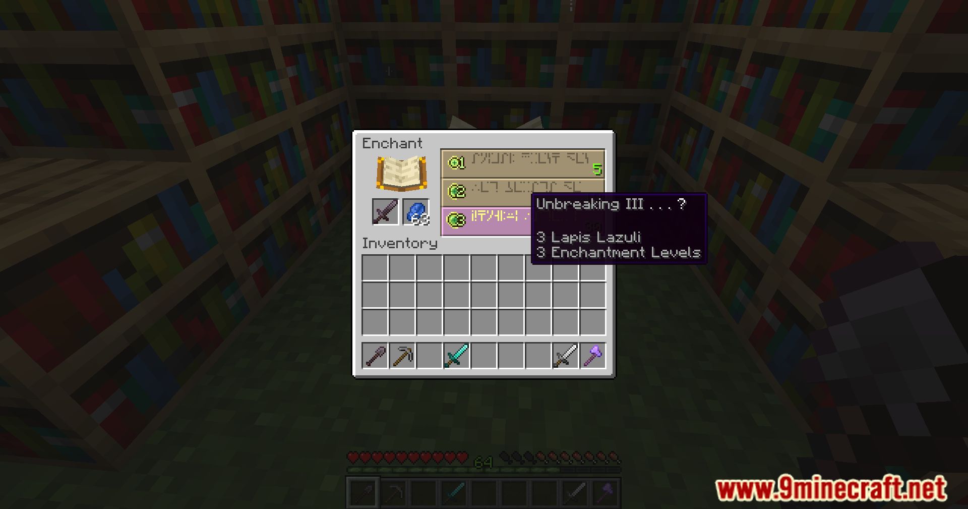 Enchanting Table Descriptions Mod (1.19.3) - Enchantment Insights 6