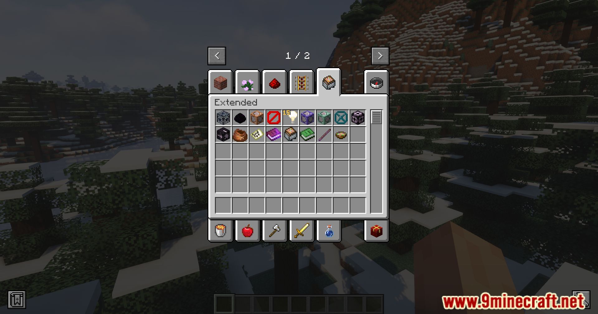 Extended Creative Inventory Mod (1.19.2, 1.18.2) - Redefining Access To Minecraft Items 4