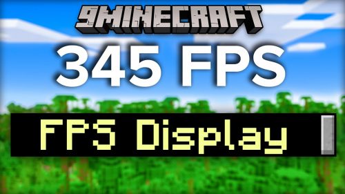 FPS Display Mod (1.21, 1.20.1) – Show Your Ingame FPS on Screen Thumbnail