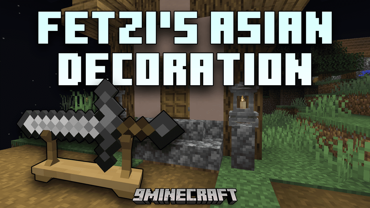 Fetzi's Asian Decoration Mod (1.20.1, 1.19.4) - Illuminating Minecraft's Asian Charm 1