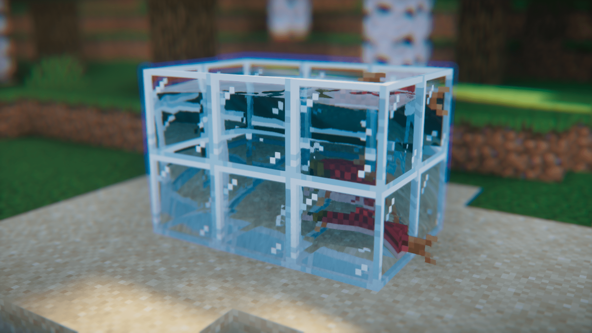 Fish Tanks Mod (1.20.4, 1.19.4) - Colorful Fish Aquariums 2