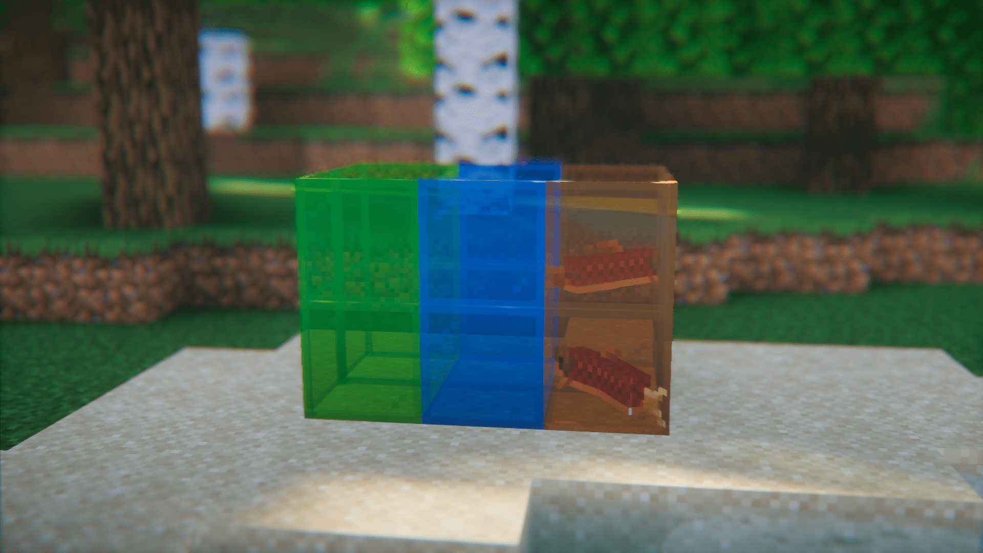 Fish Tanks Mod (1.20.4, 1.19.4) - Colorful Fish Aquariums 6