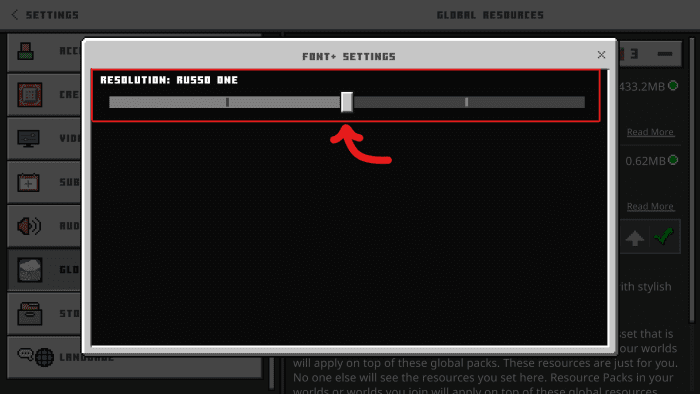 Font Plus Texture Pack (1.21, 1.20) - MCPE/Bedrock 10