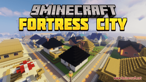 Fortress City Map (1.21.1, 1.20.1) – A Minecraft Metropolis Thumbnail