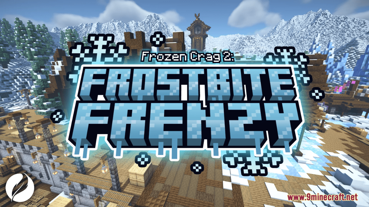 Frozen Crag 2: Frostbite Frenzy Map (1.21.1, 1.20.1) - Freeze Tag Game 1